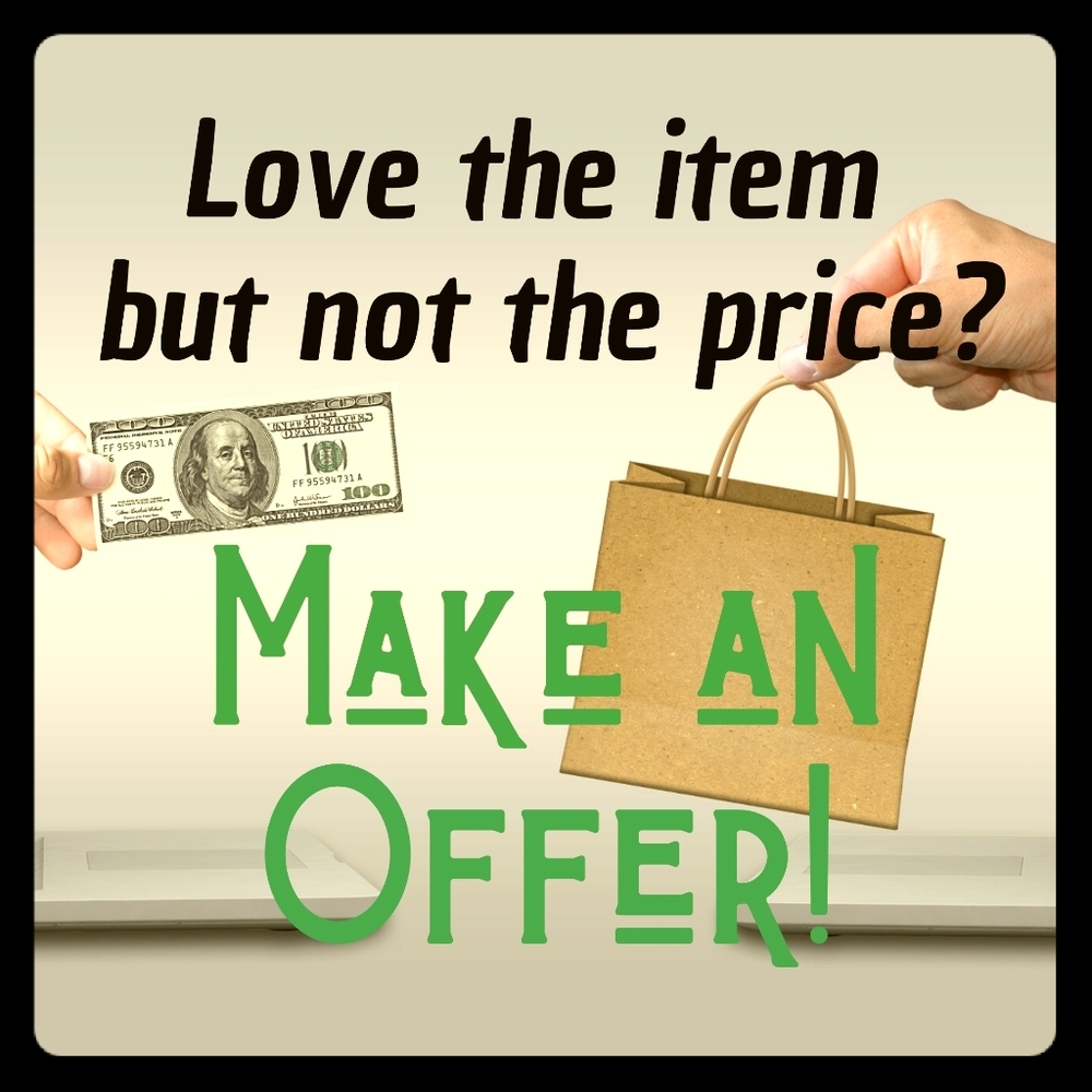 I'm Always Up To Negotiate Prices!